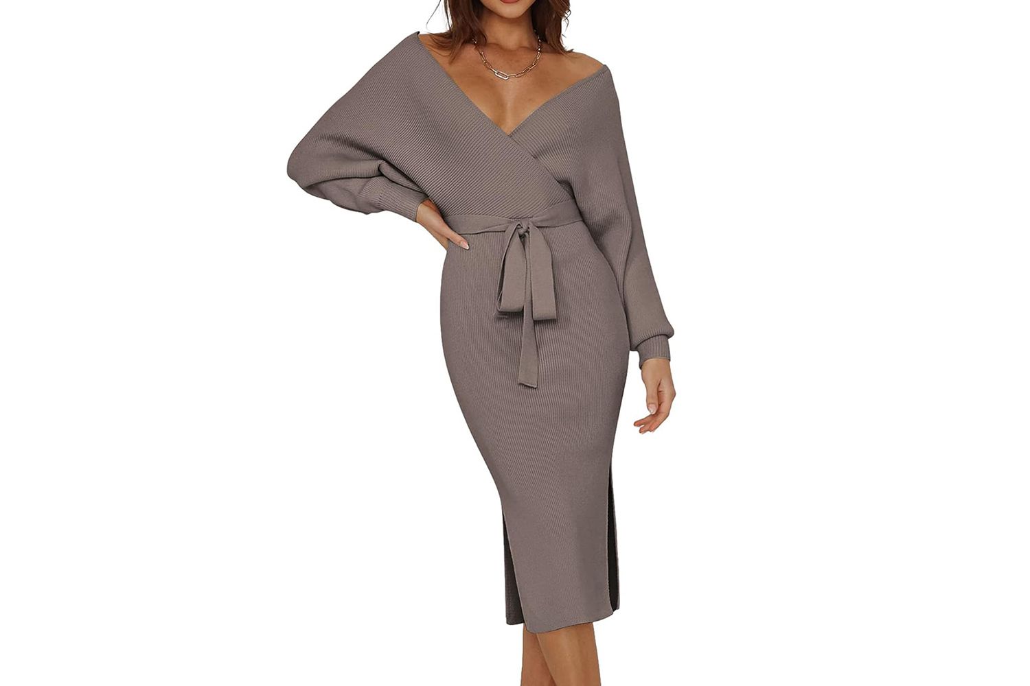 Pink Queen V Neck Sweater