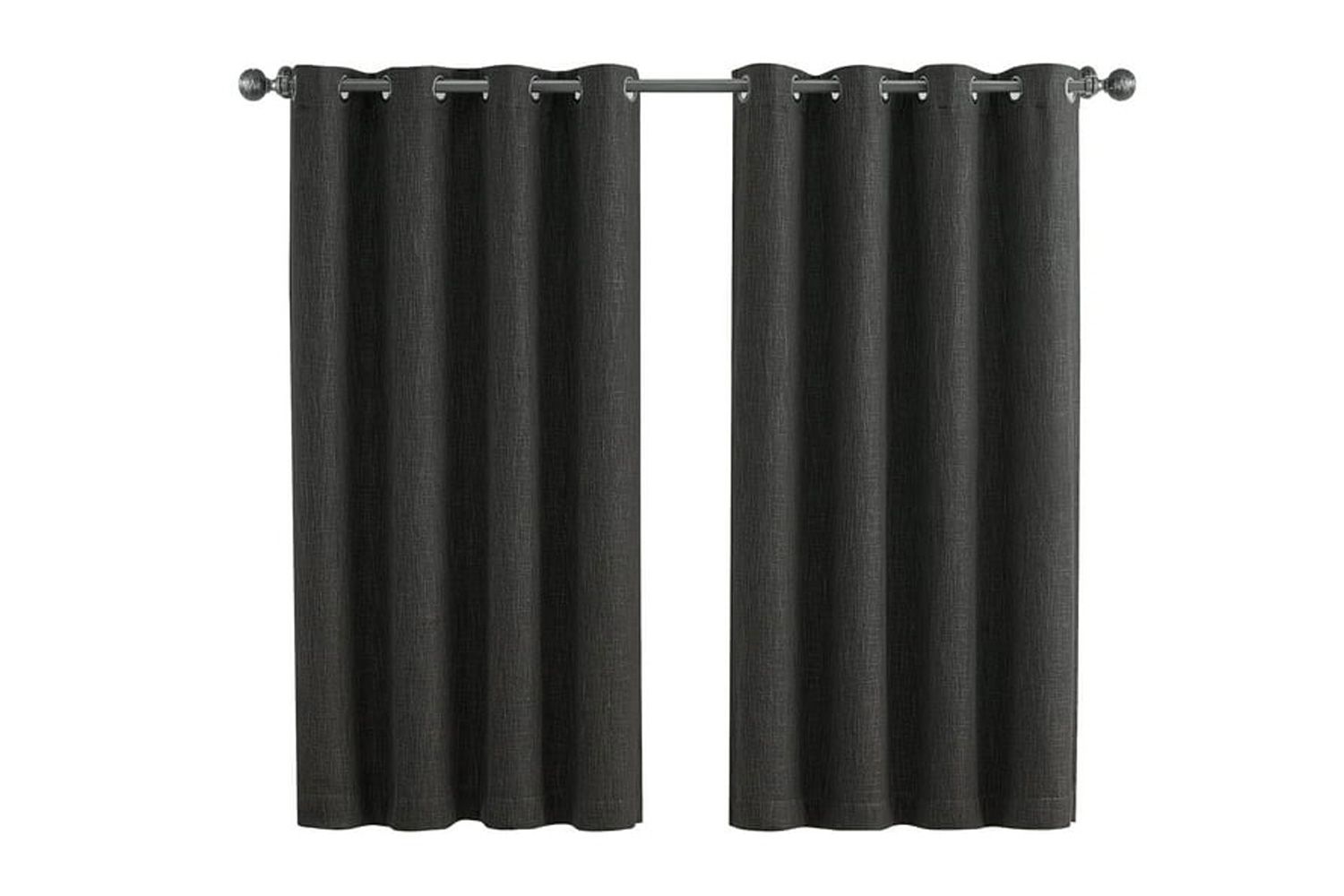 Better Homes &amp; Gardens Solid Woven Textured Grommet Blackout Curtain Panel