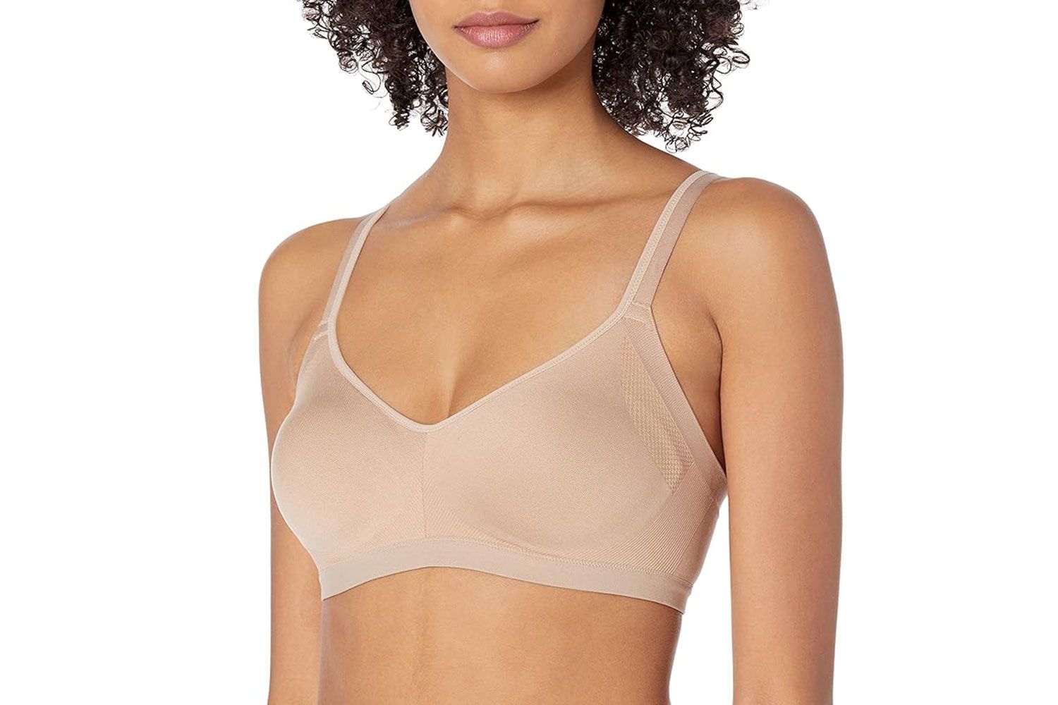 Amazon Warner's Women's Easy Does ItÂ® Underarm-smoothing With Seamless Stretch Wireless Lightly Lined Comfort Bra