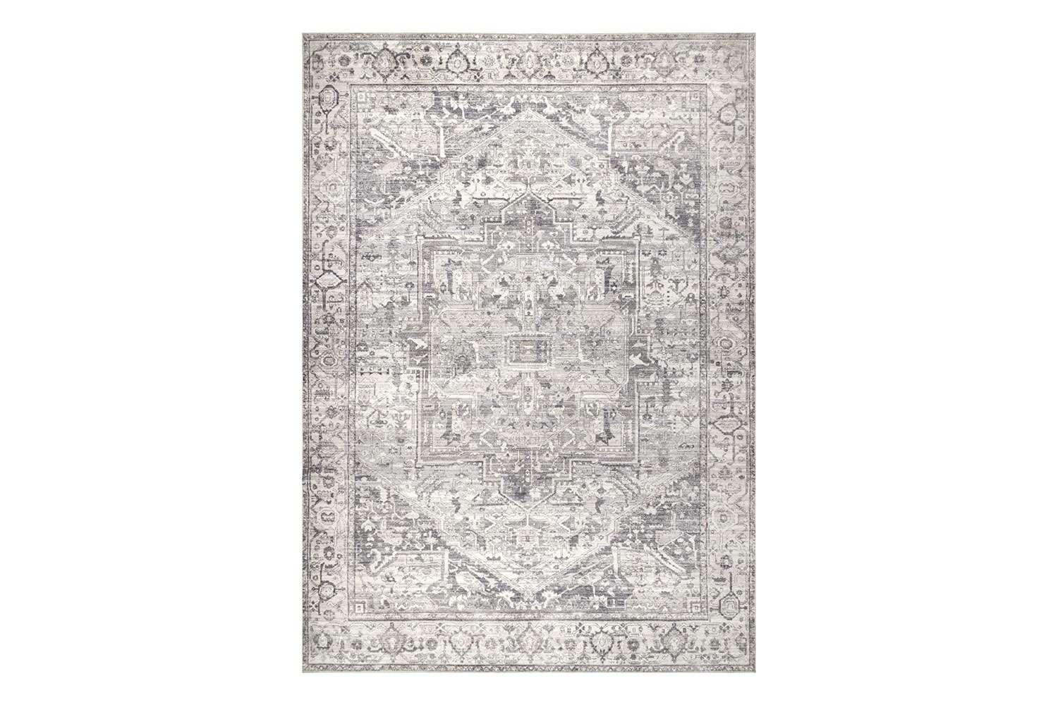 NuLoom Brielle Machine Washable Vintage Medallion Area Rug