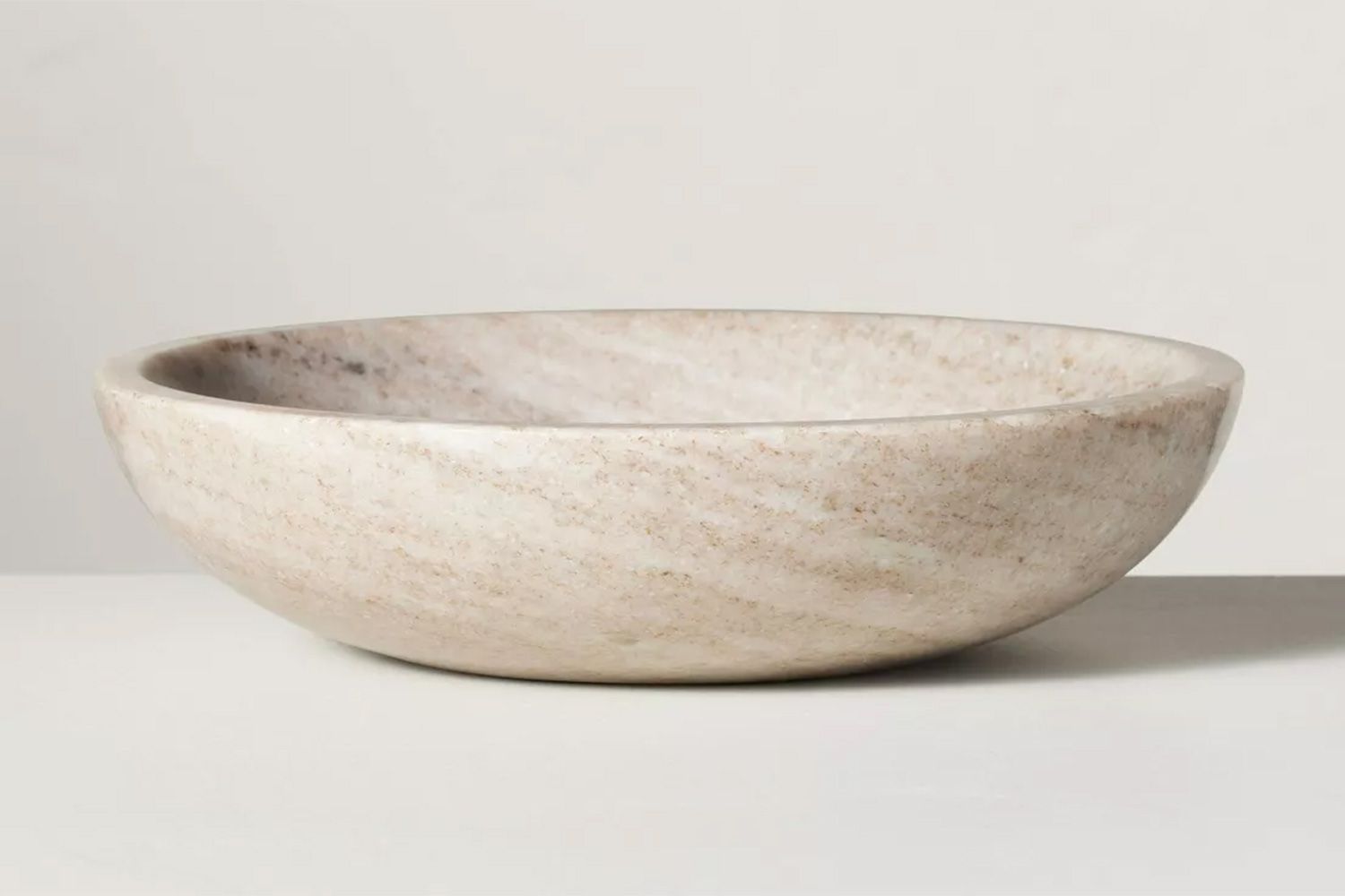 Target Hearth & Hand with Magnolia 27oz Marble Fruit Bowl Warm Beige