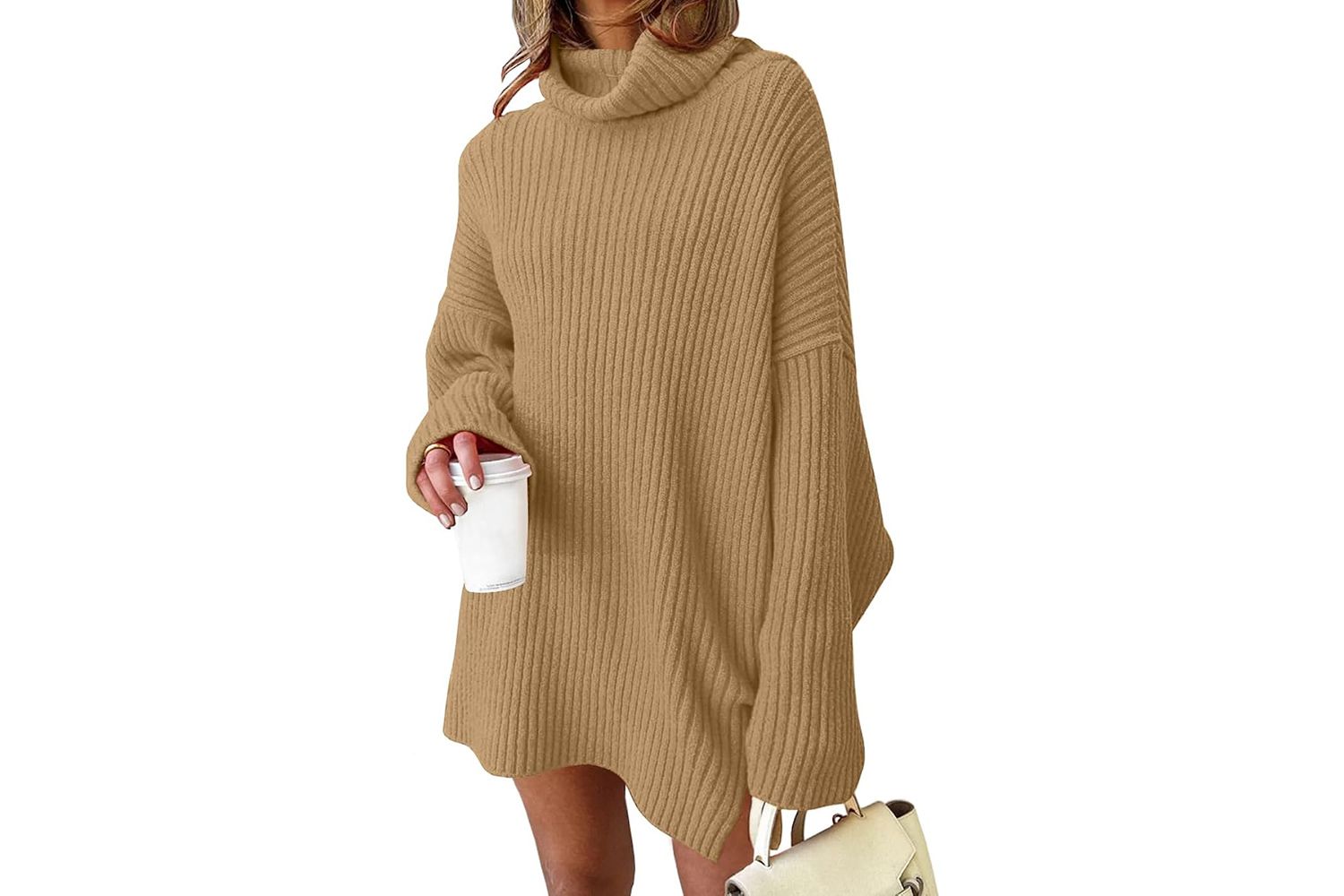 LILLUSORY Turtleneck Oversized Sweater