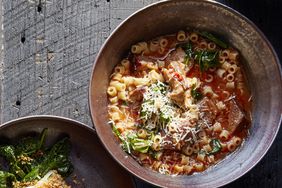 Ditalini and Stewed Pork Soup